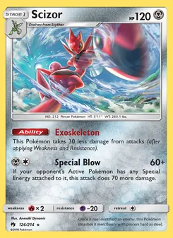 Scizor (Lost Thunder 126)