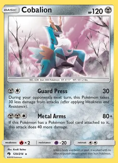 Cobalion (Lost Thunder 129)