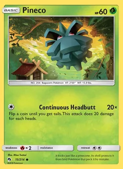 Pineco (Lost Thunder 15)