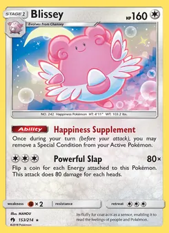 Blissey (Lost Thunder 153)