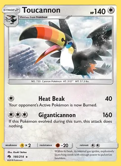 Toucannon (Lost Thunder 166)