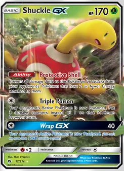 Shuckle-GX (Lost Thunder 17)