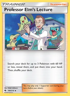 Professor Elm's Lecture (Lost Thunder 188)