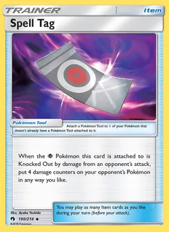 Spell Tag (Lost Thunder 190)
