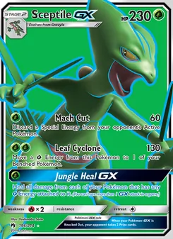 Sceptile-GX (Lost Thunder 196)