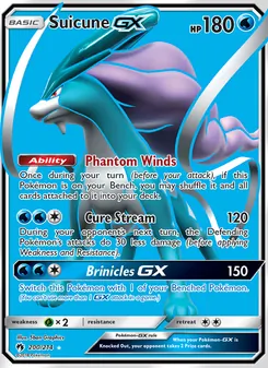 Suicune-GX (Lost Thunder 200)
