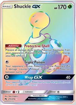 Shuckle-GX (Lost Thunder 215)