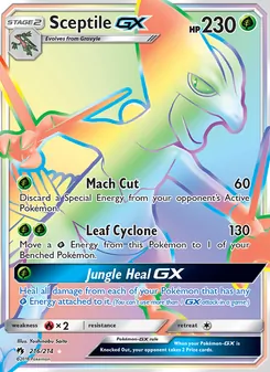 Sceptile-GX (Lost Thunder 216)