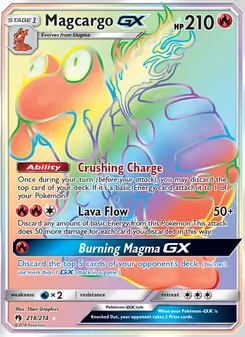 Magcargo-GX (Lost Thunder 218)