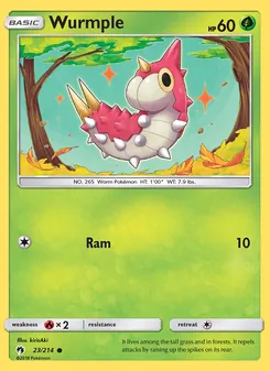 Wurmple (Lost Thunder 23)