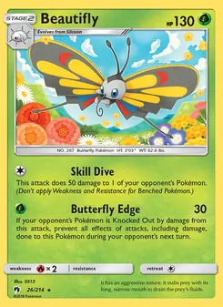 Beautifly (Lost Thunder 26)