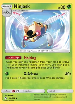Ninjask (Lost Thunder 30)