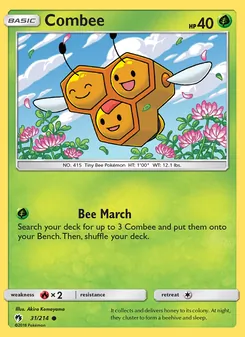 Combee (Lost Thunder 31)