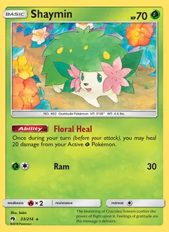 Shaymin (Lost Thunder 33)