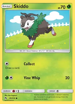 Skiddo (Lost Thunder 35)