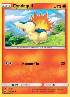 Cyndaquil (Lost Thunder 40)