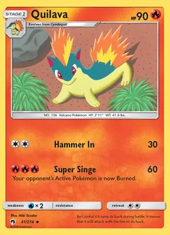 Quilava (Lost Thunder 41)