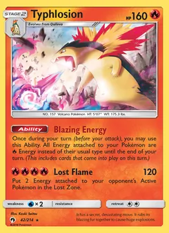 Typhlosion (Lost Thunder 42)