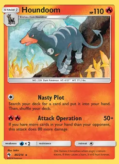 Houndoom (Lost Thunder 46)