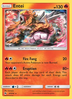 Entei (Lost Thunder 47)