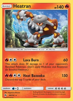 Heatran (Lost Thunder 48)