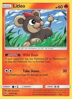 Litleo (Lost Thunder 50)