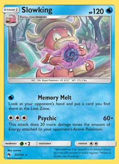 Slowking (Lost Thunder 55)
