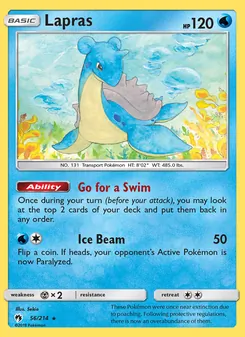 Lapras (Lost Thunder 56)