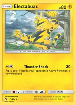 Electabuzz (Lost Thunder 71)