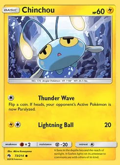 Chinchou (Lost Thunder 73)