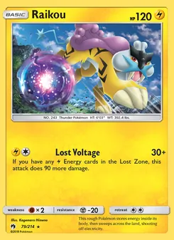 Raikou (Lost Thunder 79)