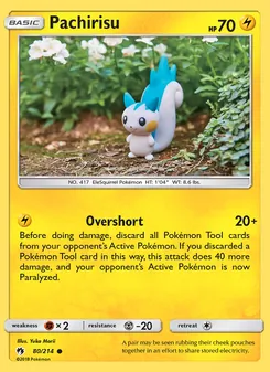 Pachirisu (Lost Thunder 80)