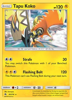 Tapu Koko (Lost Thunder 85)