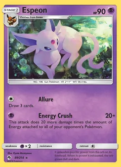 Espeon (Lost Thunder 89)