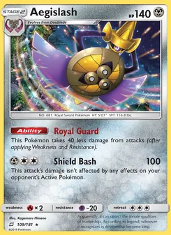 Aegislash (Team Up 109)