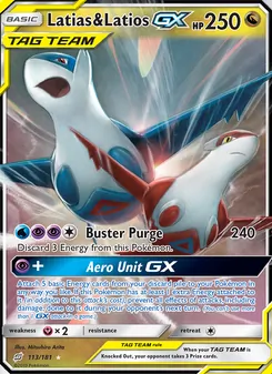 Latias & Latios-GX (Team Up 113)