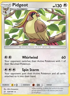 Pidgeot (Team Up 124)