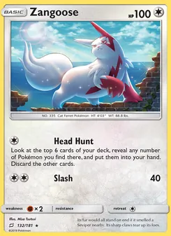 Zangoose (Team Up 132)
