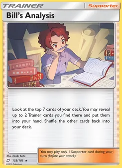 Bill's Analysis (Team Up 133)