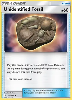 Unidentified Fossil (Team Up 155)