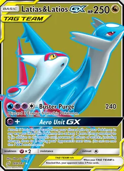 Latias & Latios-GX (Team Up 169)