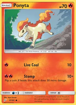 Ponyta (Team Up 17)
