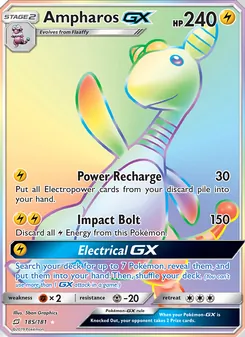 Ampharos-GX (Team Up 185)