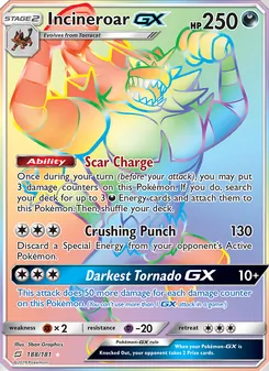 Incineroar-GX (Team Up 188)
