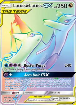 Latias & Latios-GX (Team Up 190)