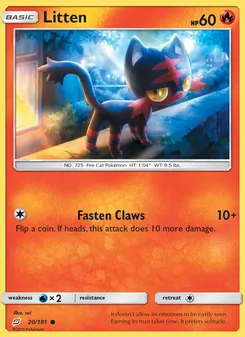 Litten (Team Up 20)