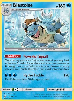 Blastoise (Team Up 25)
