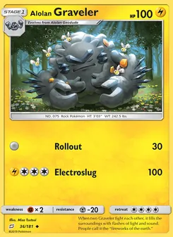Alolan Graveler (Team Up 36)