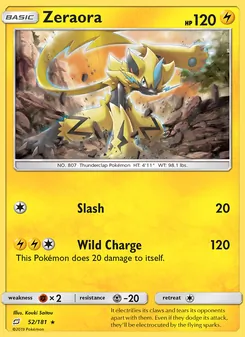 Zeraora (Team Up 52)
