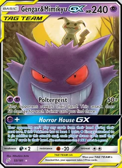 Gengar & Mimikyu-GX (Team Up 53)